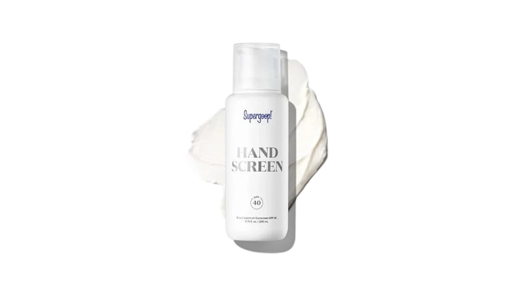 winter dry hands - Supergoop! Hand Cream